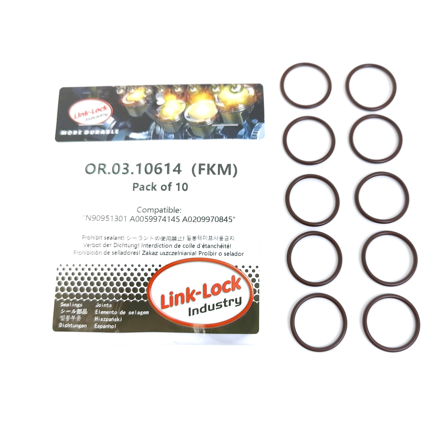 Kit de joints toriques FKM Vit - Tank O-Ring Seal avis et prix