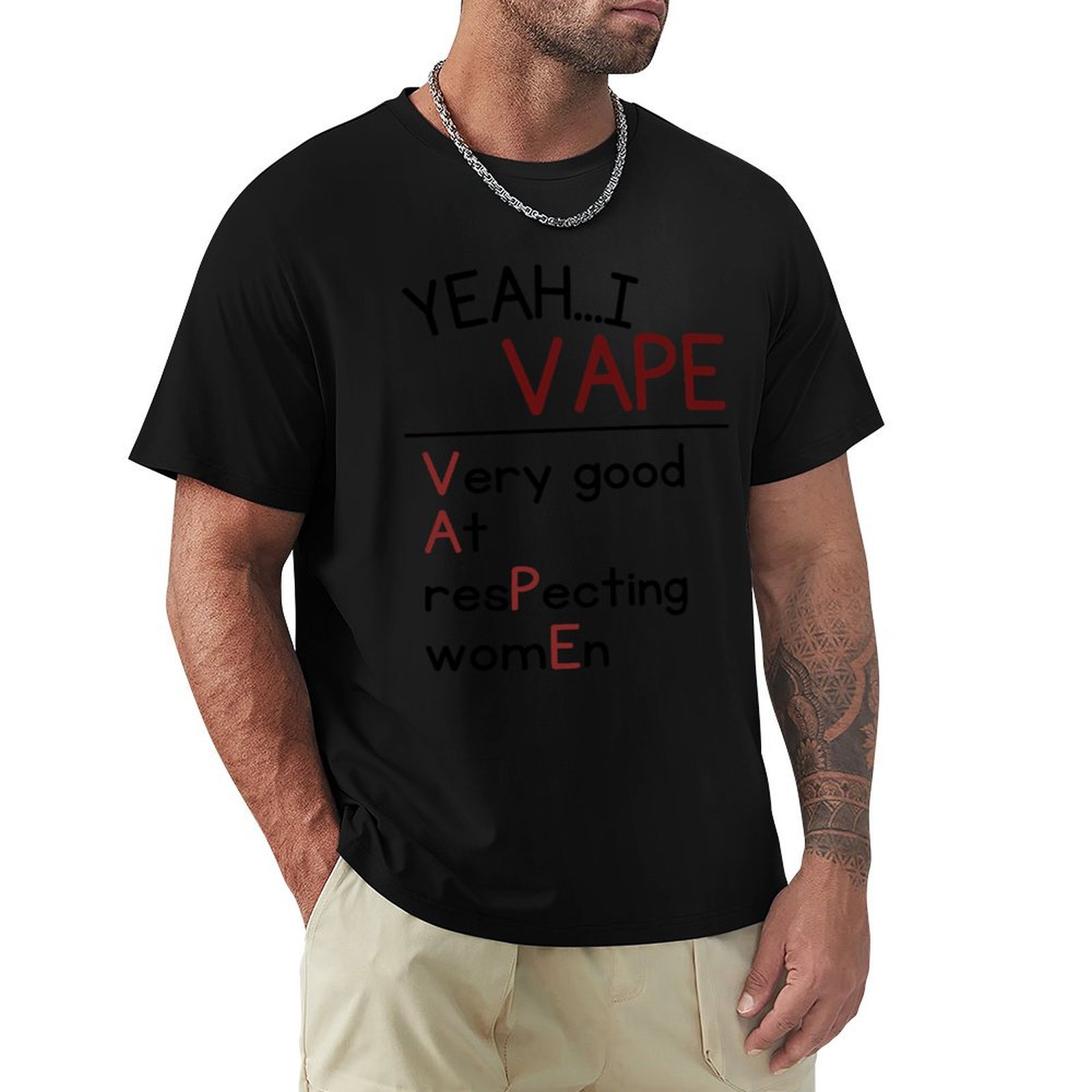 T-shirt « Yeah I Vape Very Goo - Vaping Goods avis et prix